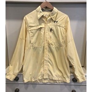 Under Armour Women’s Flats Guide Long Sleeve Fishing Shirt Yellow Size Small